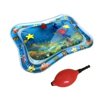

Inflatable Water Play Mat Tummy Time Activity Center for Kids Baby Toddlers Easy to Inflate & Deflate