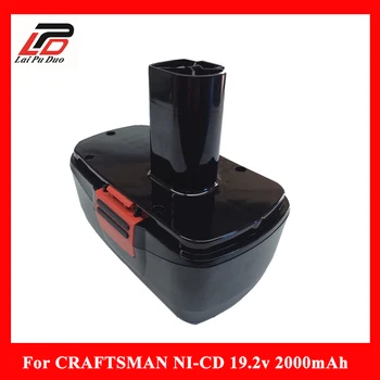 

Ni-Cd 2000mAh 2.0Ah 19.2V Replacement Power Tools battery for CRAFTSMAN 130279005 315.115410 11541 11570 11576