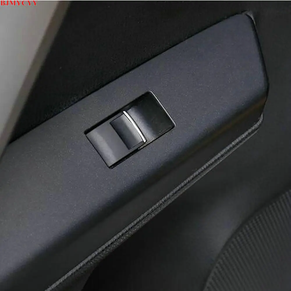BJMYCYY 7 шт./компл. ABS кнопки для подъема окон декоративные пайетки TOYOTA RAV4 2013 2014 2015 2016