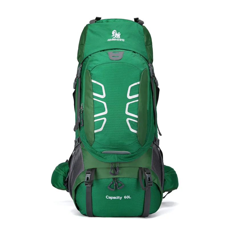 

60L Waterproof Reflective Strip Outdoor Camping Hiking Backpack Multi-Function Wear-resisting Fishing Hunting Rucksack Large Bag