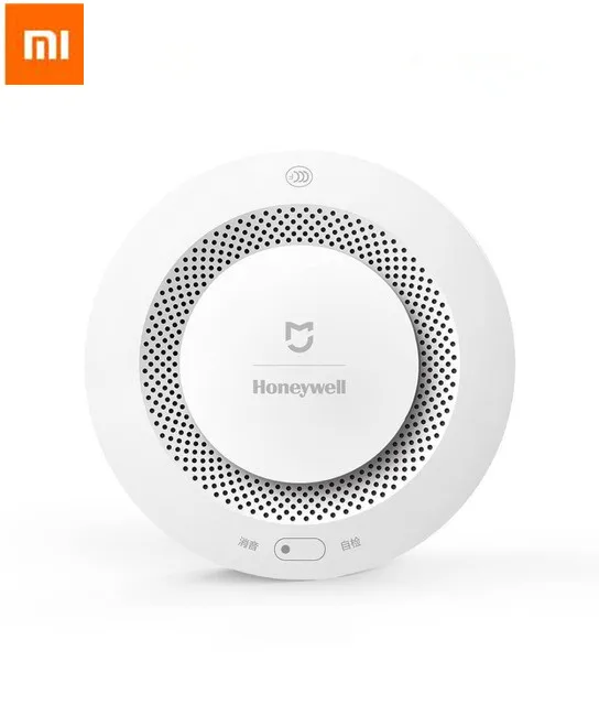Оригинальный детектор дыма Xiaomi Mijia Honeywell звуковой визуальный датчик сигнализация