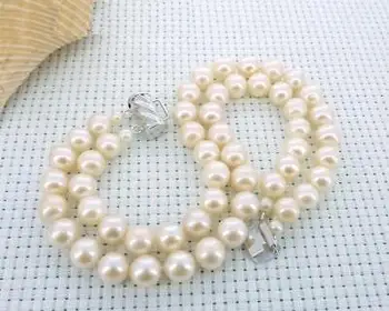 

9-10mm Australian south sea white pearl bracelet > free shipping