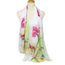Smallearth модный бренд разработан 2018 шарф тонкий шифон полиэстер шелковый шарф сезон: весна–лето Интимные аксессуары Для женщин пляжные