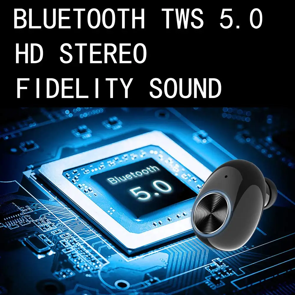 YO8 Super bass Play 6 часов Bluetooth 5,0 Наушники Mini True TWS Беспроводные наушники с двойным микрофоном наушники для смартфонов Спорт