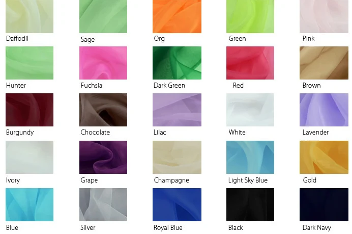 organza