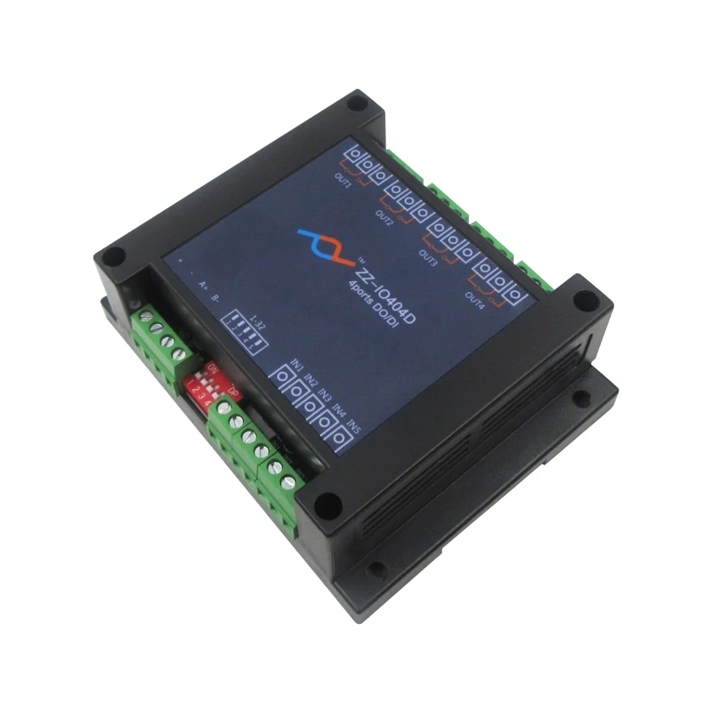 Relay Switch 4-way Switch Input 485 Serial Port Relay Module Mobus Photocoupler Isolation IO404D