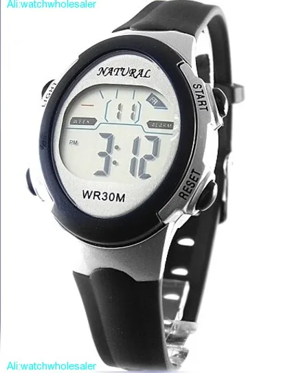 DW327A Date Alarm BackLight Water Resist Men Women Water Resistant Digital Watch