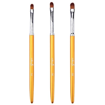 

MONJA Nail Art Metal Handle Acrylic Uv Gel Extension Generator Petal Flower Painting Brush Manicure Tool