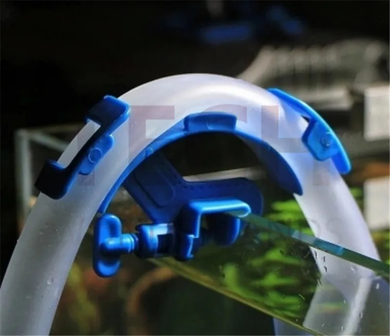 Aquarium Filtration Hose Holder Water pipe Clip filter Mount Tube