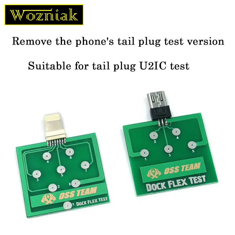 

Wozniak for iphone android disassembly machine detection of the tail battery u2 the small plate Micro test board