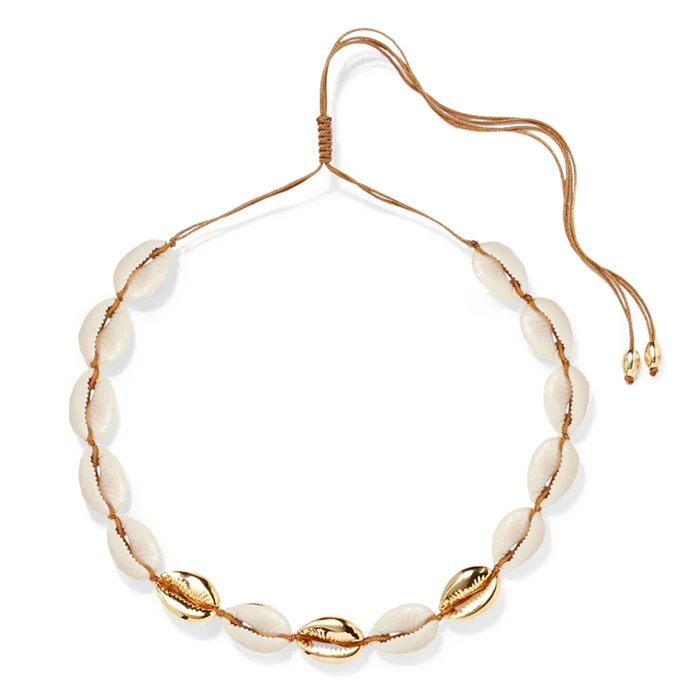 Cowl shell sale necklace