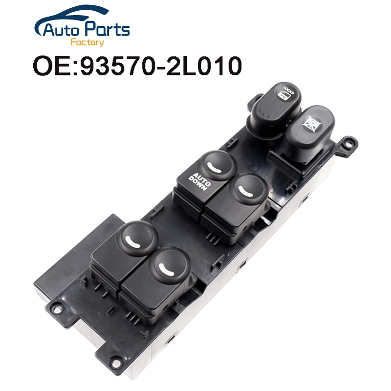 

Car Window Lifter Switch Driver's Side Front Left Control Switch For Hyundai i30 I30cw 2008-2011 93570-2L010 935702L010