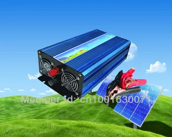 

Solar power inverter 12V 220V pure sine wave 3000W peak 1500W 12V power inverter
