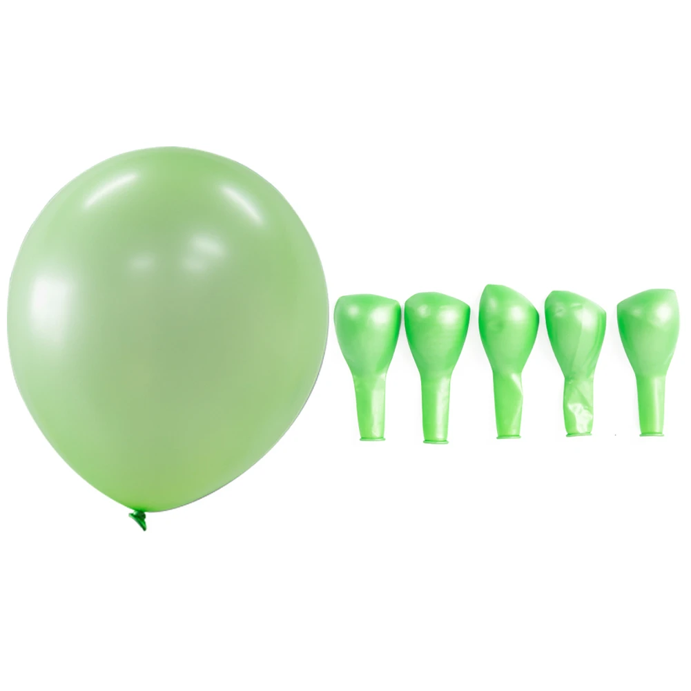 15 шт. 12 дюймов Свадебные украшения чистый белый латексный воздушный шар с днем рождения вечерние свадебные декорации Аксессуары для мероприятий - Цвет: Light Green