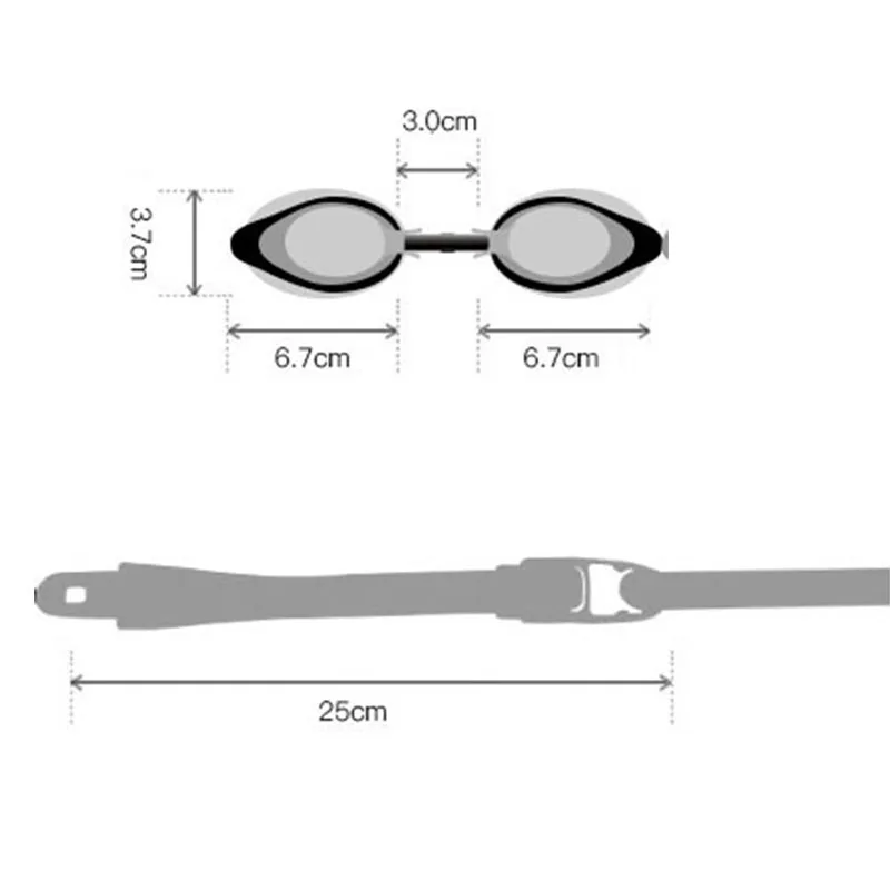 Swimming Goggles Professional Anti Fog Waterproof UV Outdoor Sports Spectacles Kids Children Beach Frame Swim Pool Accessories (11)