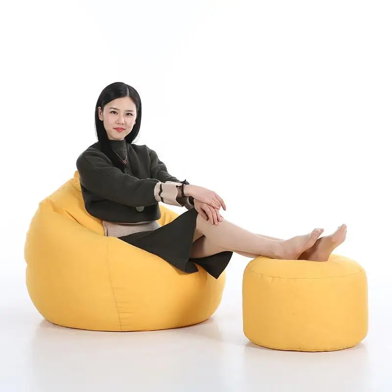 De Assento Tatami Puf Koltuk Copridivano Puff Kanepe Divano Silla Pouf Stoel Gold Fauteuil Cadeira Beanbag кресло Bean мешок диван - Цвет: MODEL Y