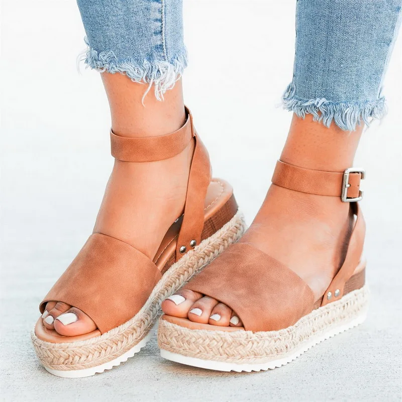 

Sandals Women Wedges Shoes Pumps High Heels Sandals Summer 2019 Flip Flop Chaussures Femme Platform Sandals Sandalia Feminina