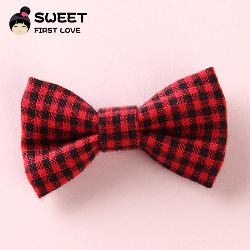 gingham plaid Bow Handmade Hairclip Hair Accessory Headband Cutie Bow