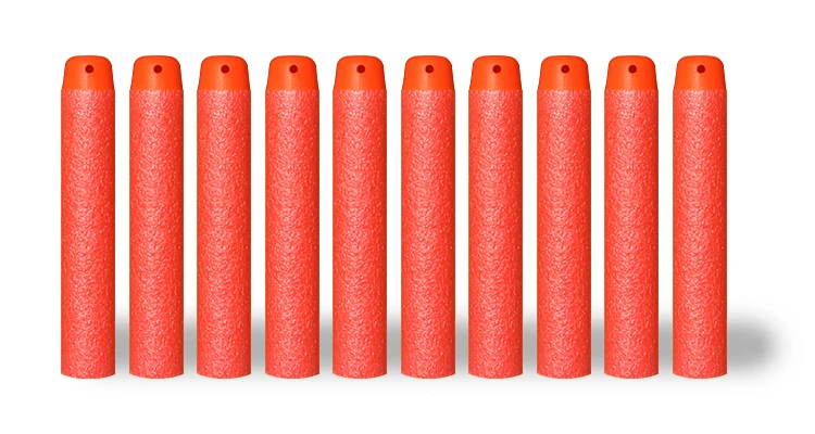 50 шт Многоцветный 7 2 см EVA Мягкая пустотелая головка пополнения игрушка дартс
