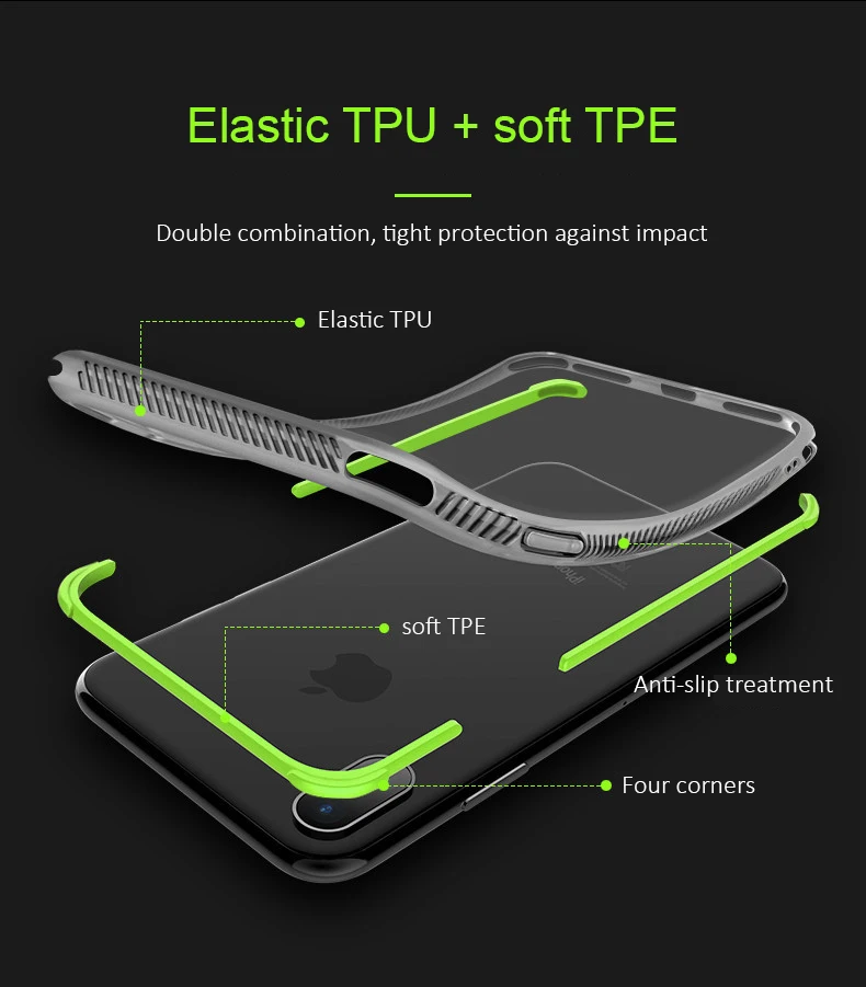 Case For Iphone 7 Case Iphone XS Max Case XR 6 8 6S Plus Luxury Brand Case Anti Shock  Transparent Clear Cover For Iphone X Case