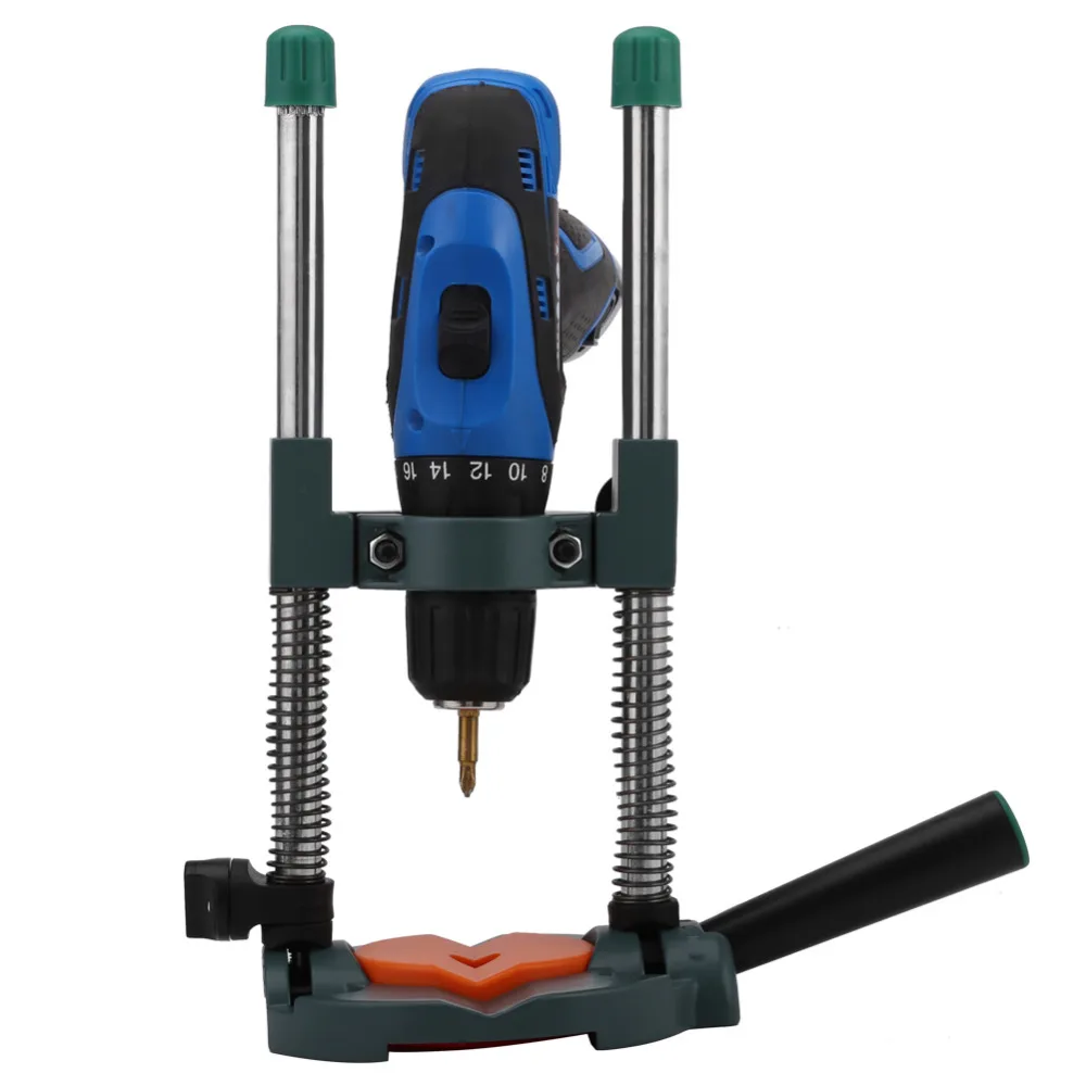 

1 pcs Angle Adjustable Electric Drill Holder Guide Stand Positioning Bracket Woodworking Tool Power Tools Parts
