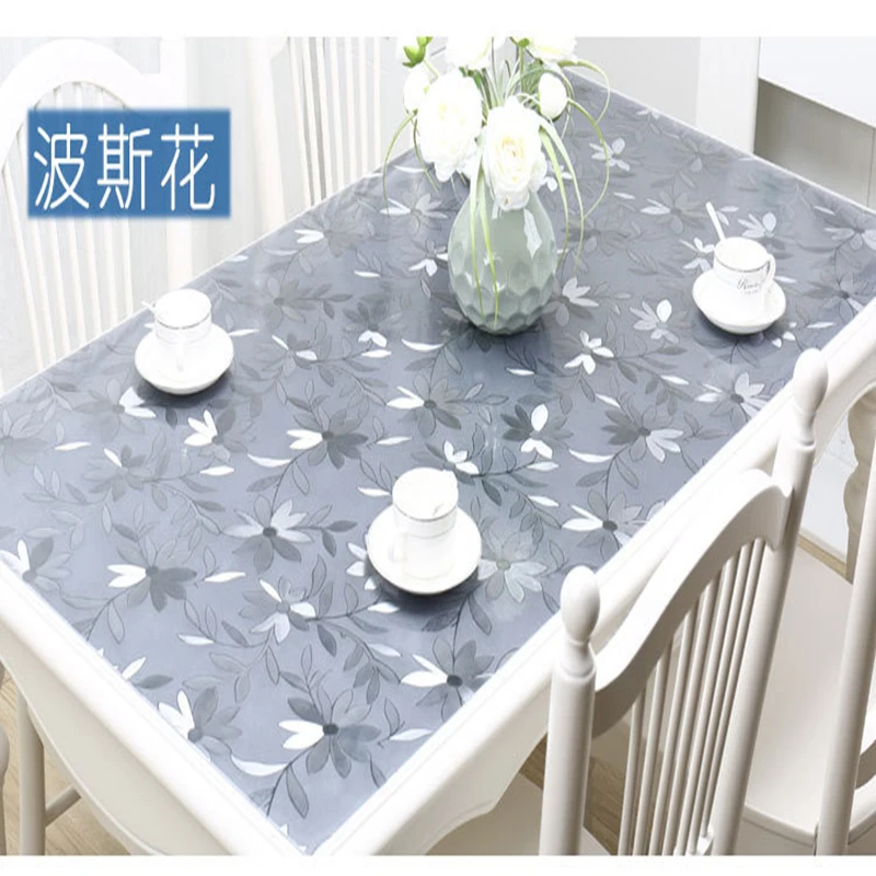 PVC لينة الزجاج الجدول سماط للماء المضادة الحديد القماش الكريستال الشفاف سماط سماط PVC لينة الزجاج الجدول سماط للماء المضادة الحديد القماش الكريستال الشفاف سماط سماط