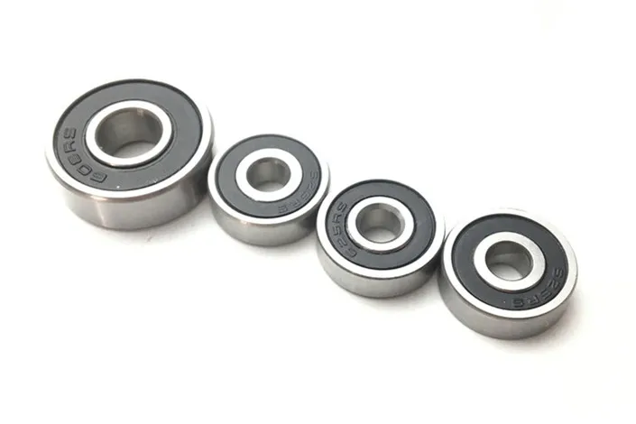 606RS подшипник ABEC-5 (10 шт.) 6*17*6 мм миниатюрный герметичный 606-2RS шариковые подшипники 606 2RS