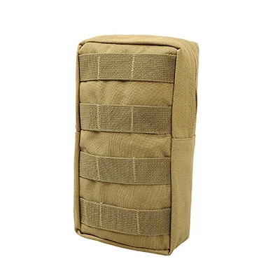 Многофункциональный тактический MOLLE EDC 600D нейлон 21X11,5 см Универсальный гаджет сумка инструменты поясные сумки открытый пакет - Цвет: Khaki