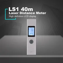 LS1 Handheld Laser Distance Meter Mini Laser Rangefinder Laser Tape Range Finder Diastimeter Measure 40M sndway laser distance meter 40 150m rangefinder laser tape measure distance volume diastimeter electronic range finder digital