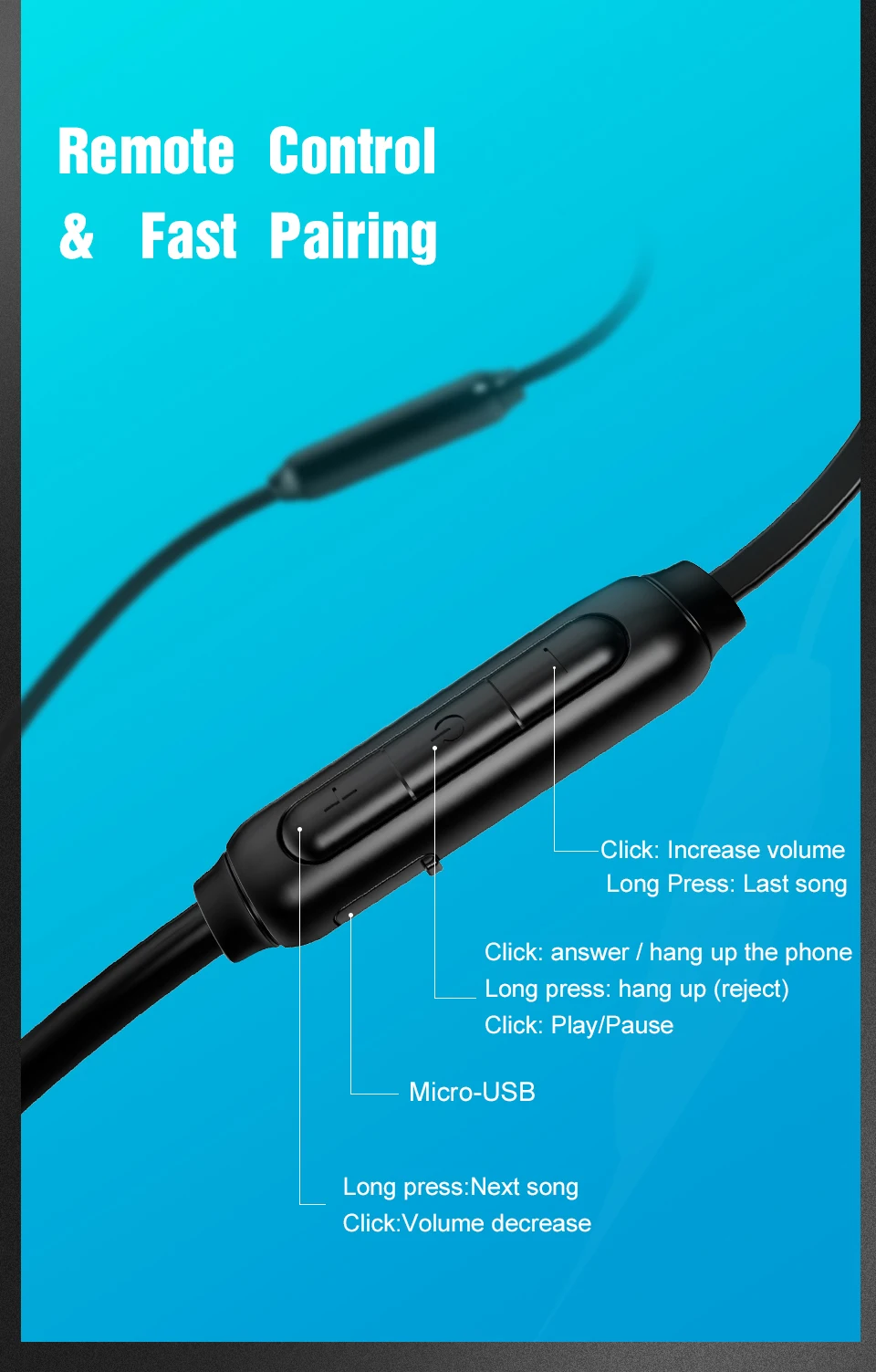 4 bluetooth earphone