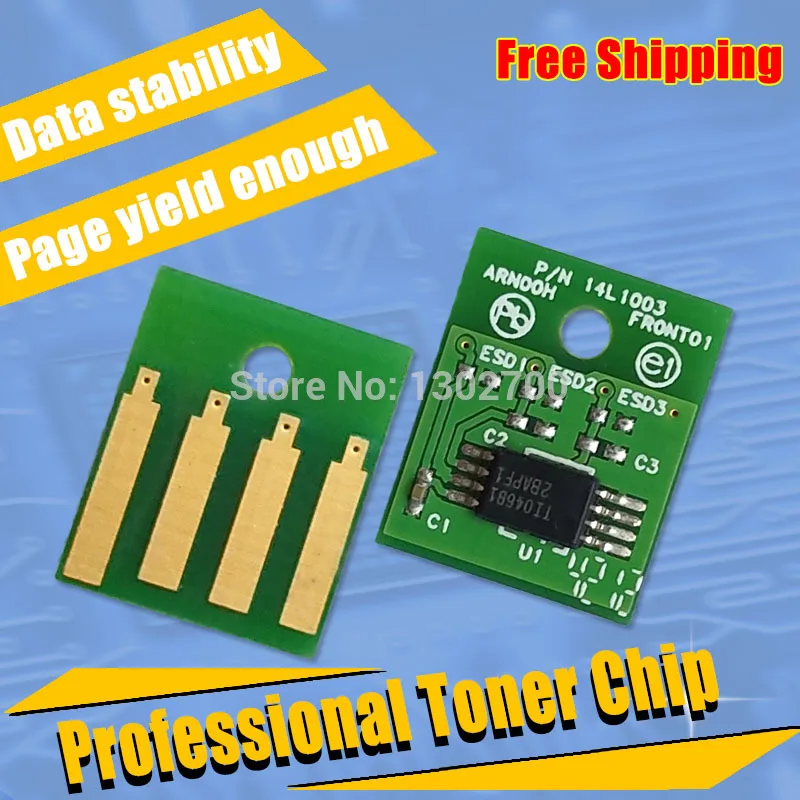 

30PCS 60F2H00 602H Toner Cartridge chip for lexmark mx310 mx410 mx510 mx511 mx610 mx611 MX 310 410 510 powder refill reset 10K