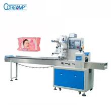 Автоматическое влажные салфетки потока обновления упаковочная машина