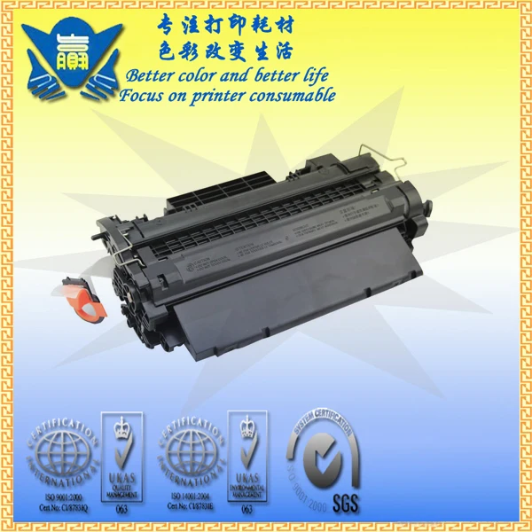 JIANYINGCHEN negro Compatible cartucho de tóner 255A para Hp LaserJet P3015 P3015D P3015N
