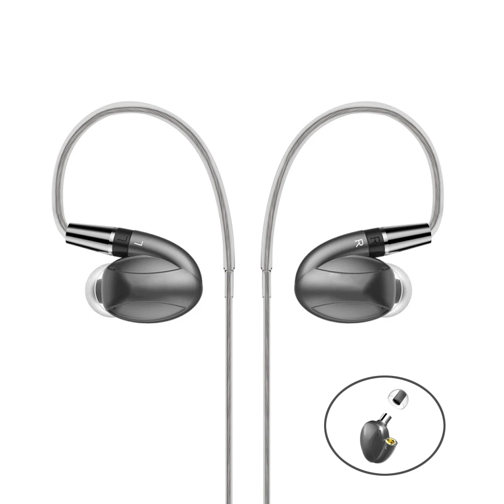 New K3 Pro In Ear Earphone 2BA 1DD Hybrid with Dynamic 3 Units Earbud MMCX Interface Noise Cancelling Headset for iPhone xiaomi sport headphones 3 5mm in ear earphone noise cancelling headset with microphone for xiaomi iphone samsung huawei pc
