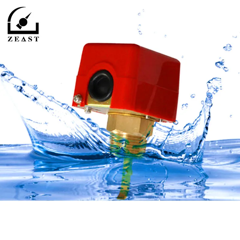

HFS-25 1inch 220VAC 3A Water Paddle Flow Sensors Male Thread Flow Paddle Water Pump Flow Switch 78 x 65 x 56mm