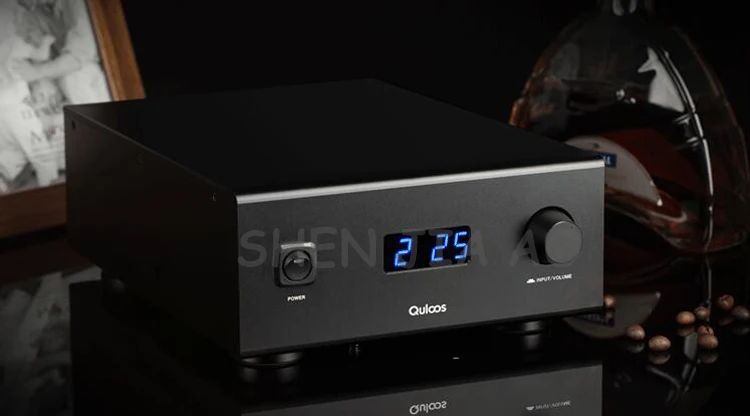 QA690 профессиональный высококачественный цифровой усилитель Hi-Fi DSD 24/192 Бесплатная декодирования модуль USB 2-16 Ом 1 шт