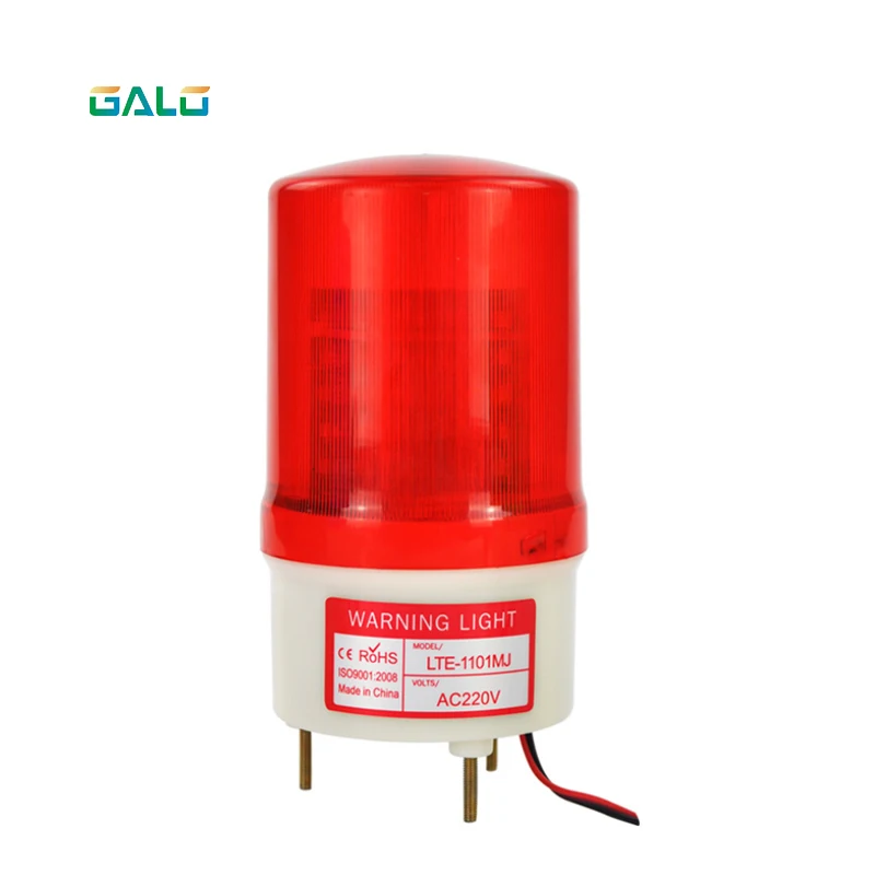 

Newest outdoor LED strobe flashing lamp blinker alarmstrobe light emergency beacon for shutter door gate opener motors(no sound)