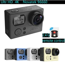 Action Camera NTK96660 Ultra 4K HD 2.0″ Dual Screen Waterproof 170D Lens Extreme Sport camera