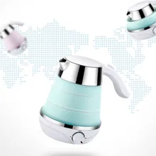 Дорожный Электрический чайник мини складной домашний автоматический блок питания