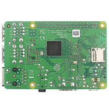 Штепсельная Вилка европейского стандарта Raspberry Pi 3 Model B Plus с Wi-Fi и Bluetooth+ чехол из АБС-пластика+ вентилятор процессора+ питание 3 А с переключателем вкл/выкл+ радиатор Pi 3 B+ Pi 3