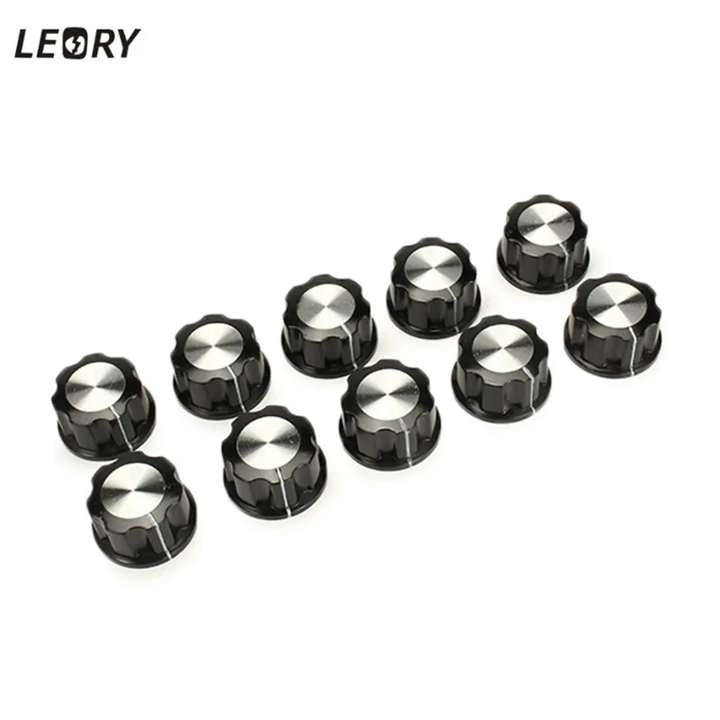 LEORY 10pcs/lot KN A03 Speaker Bakelite Knobs Electric Bakelite Rotary