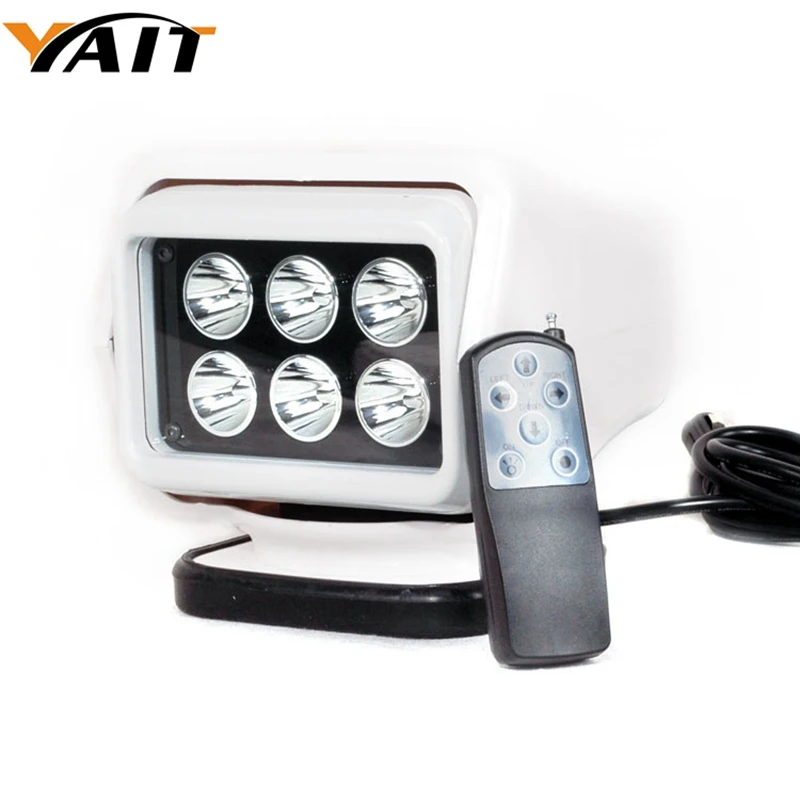 Yait IP67 10 30V Remote control LED Searchlight 7inch 30W Spotlight LED