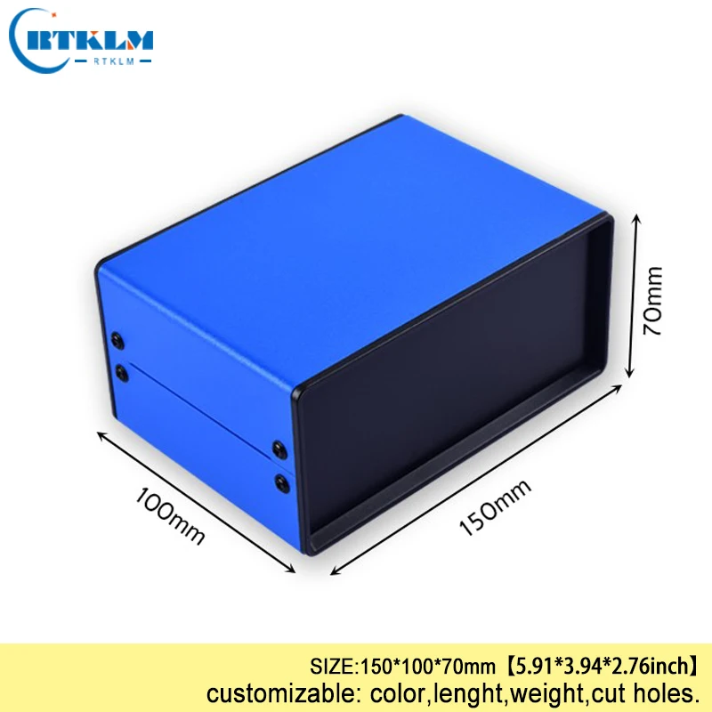 DIY Железный корпус diy чехол для инструментов Электрический проект корпус переключатель PCB металлический Железный стальной ящик 150*100*70 мм IP54