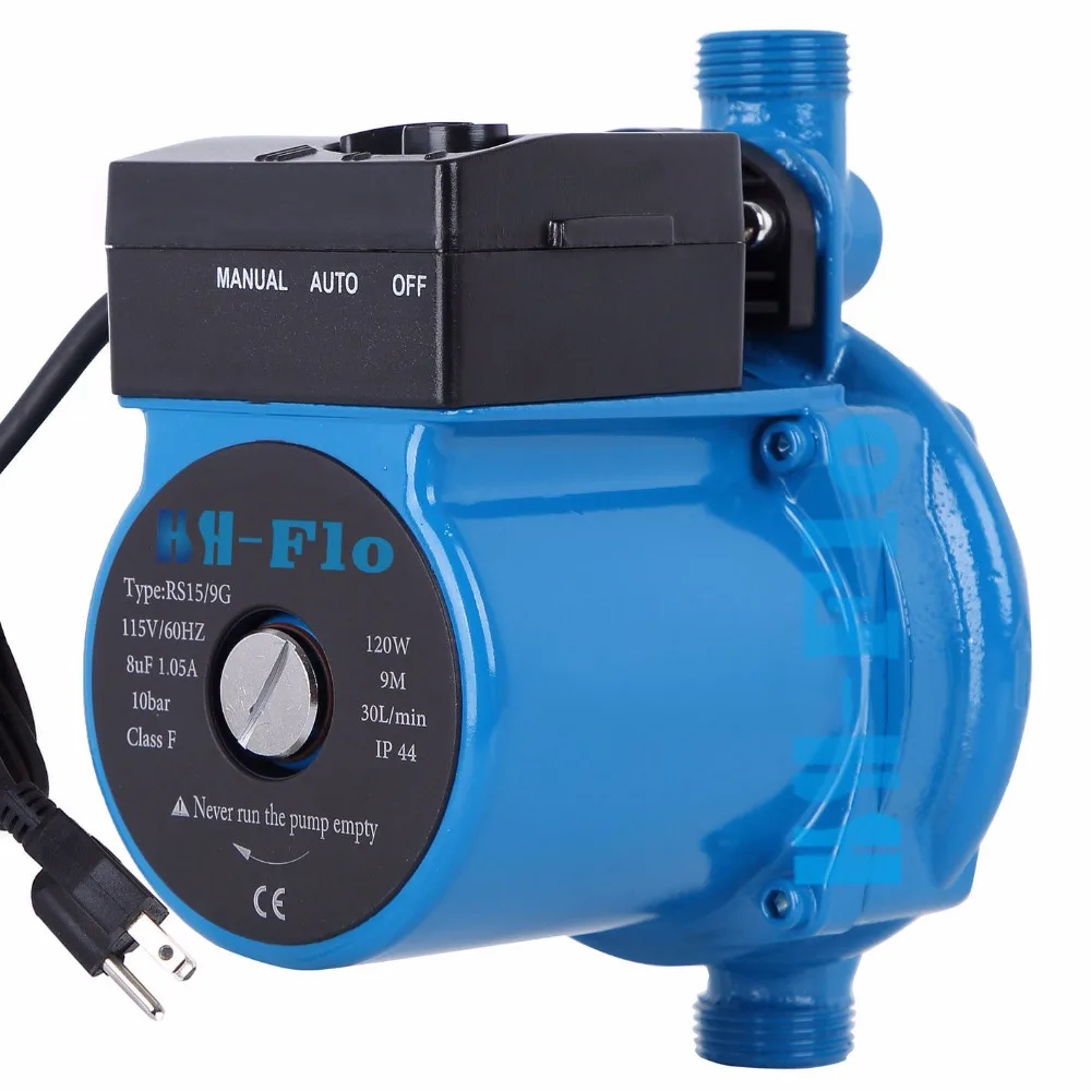 3/4'' NPT 110V/120VAC 60Hz 8GPM 9m Head Full Automatic Booster Pump Hot