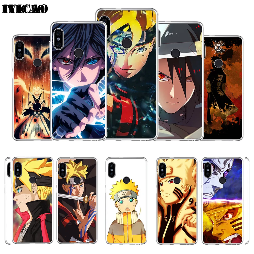 

IYICAO Anime Naruto Gaiden Soft Silicone Phone Case for Xiaomi Redmi 4A 5A 6A Note 7 6 5 Pro Plus Redmi 4X 5A Prime Cover