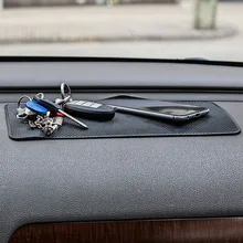 Универсальный Противоскользящий коврик 15*11 см Приборная панель автомобиля Волшебный нескользящий коврик для ключа gps авто аксессуары