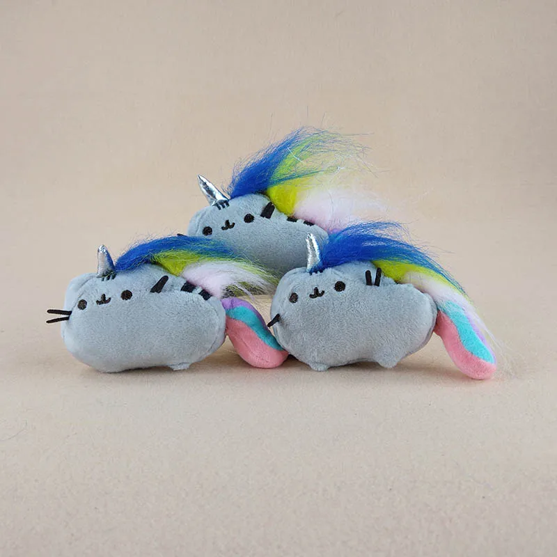 16cm Kawaii Pusheen Cat Small Pendant Plush Soft Stuffed Animals Toys For Kids Gifts