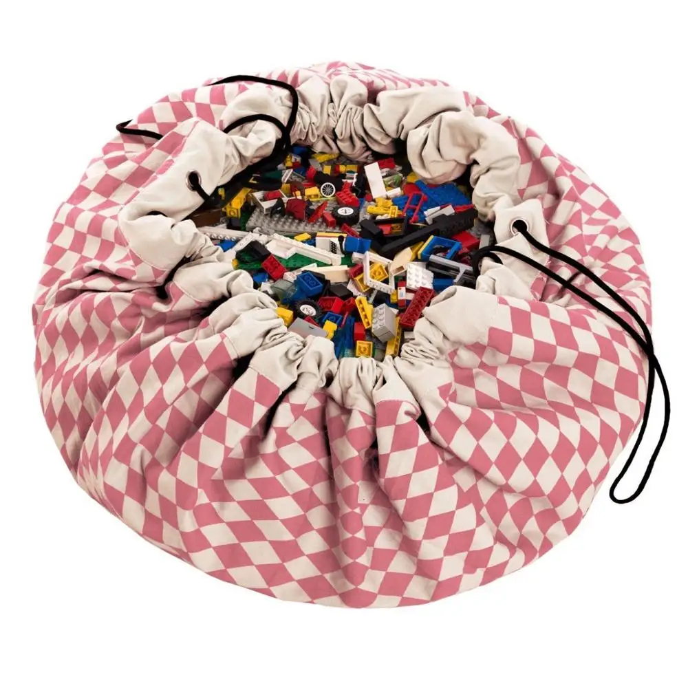 140 см диаметр детский игровой коврик игрушки для младенцев Сумка Коврики портативный детский ковер игровой коврик для малышей сумка для хранения