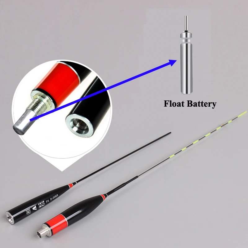 3Pack Smart Fishing Float LED Light Automatic Alarm Night Electronic Fishing