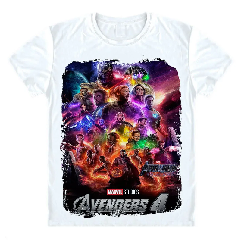 Avengers Endgame T Shirt Avengers Endgame Avengers Infinity War Part II T-Shirt Avengers 4 Tee Shirt Iron Man Tony Stark Tshirt